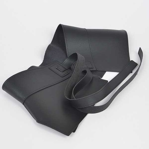 Vegan Leather Wrap Statement Belt - Picture 5 of 5